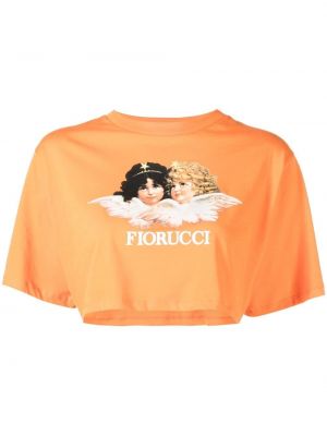 Camicia Fiorucci, arancione