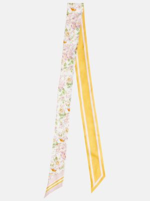 Fular de mătase cu model floral Zimmermann