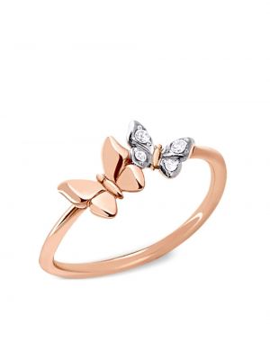Rožinio aukso žiedas Dodo
