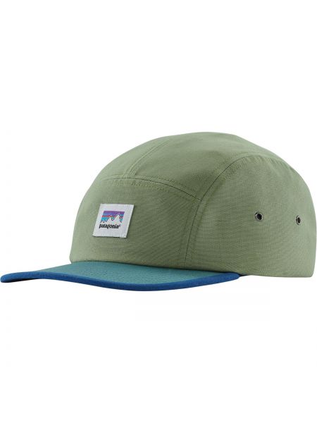 Шляпа с принтом Patagonia зеленая