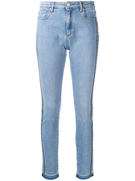 Skinny jeans Msgm blau