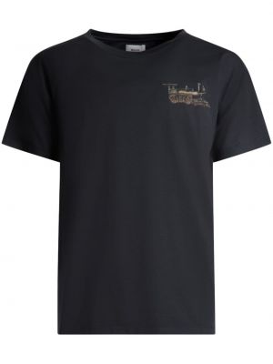 T-shirt aus baumwoll mit print Bally schwarz