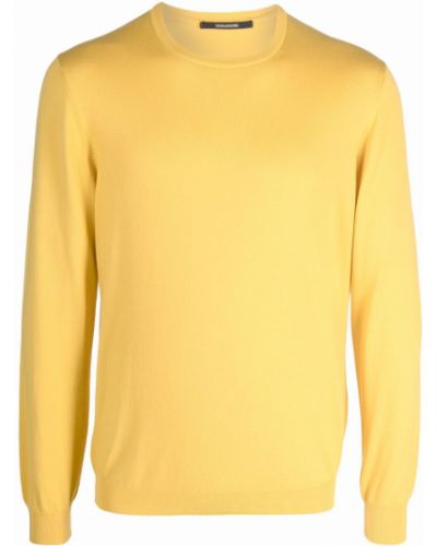 Jersey de punto de tela jersey Tagliatore amarillo