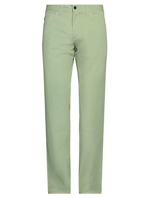 Прямые брюки с карманами Barbour зеленые