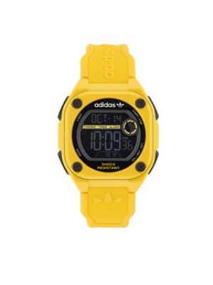 Zegarek Adidas Originals żółty