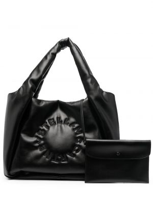 Shopper matelassé Stella Mccartney noir