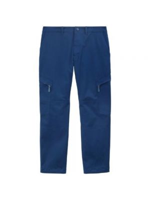 Spodnie cargo Burberry niebieskie