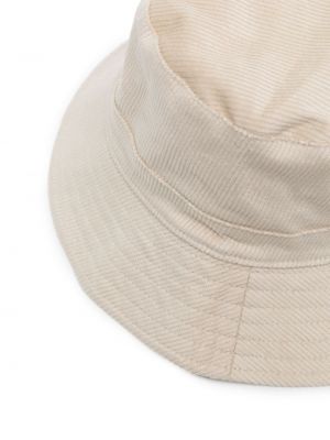 Manšestrový klobouk Lack Of Color bílý