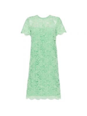 Sukienka midi koronkowa Ermanno Scervino zielona