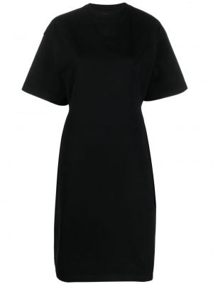 Kleid aus baumwoll Balenciaga schwarz