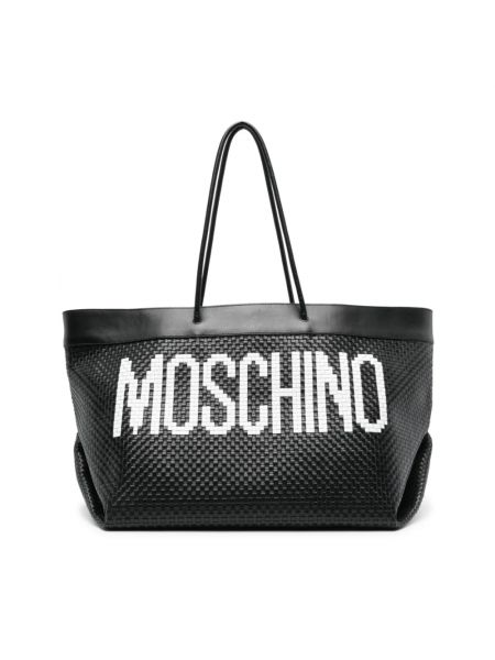 Shopperka Moschino czarna