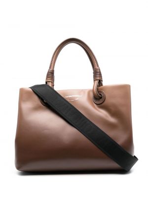 Shoppingbag Emporio Armani brun