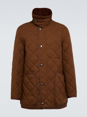 Płaszcz bawełniany Burberry, brązowy