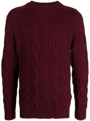 Sweter z kaszmiru N.peal czerwony
