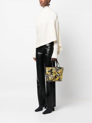 Shopper handtasche mit print Versace Jeans Couture