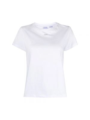 Koszulka z nadrukiem Pinko biała