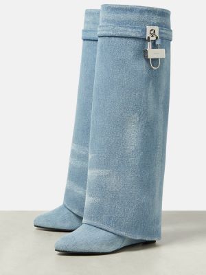 Gumene čizme Givenchy plava