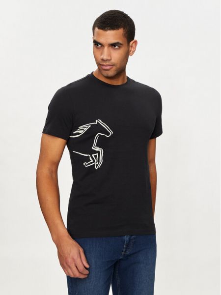 T-shirt Mustang schwarz