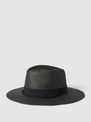 Соломенная шляпа с деталью лейбла модель "САФАРИ" Jack & Jones черный