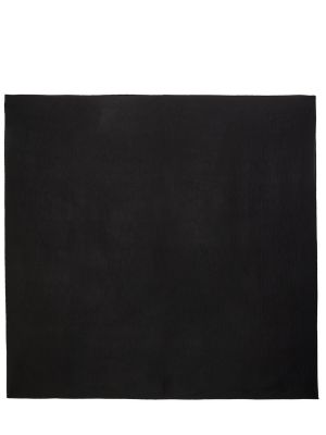 Zīda šalle Saint Laurent melns