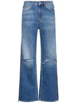 Voľné obnosené džínsy s nízkym pásom Stella Mccartney