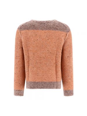 Jersey de lana de alpaca de algodón Eckhaus Latta naranja