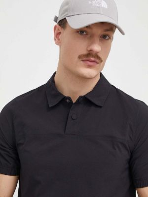 Тениска с дълъг ръкав Calvin Klein Performance черно