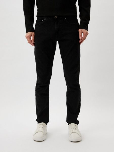 Прямые джинсы Calvin Klein черные