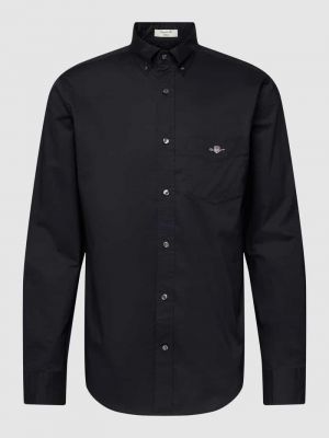 Koszula Gant czarna