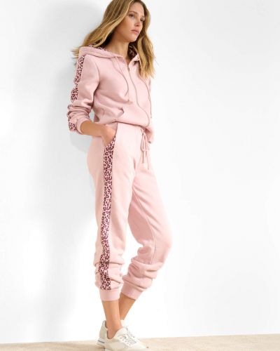 Růžové teplákové kalhoty Orsay