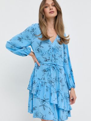 Sukienka mini Ivy Oak niebieska
