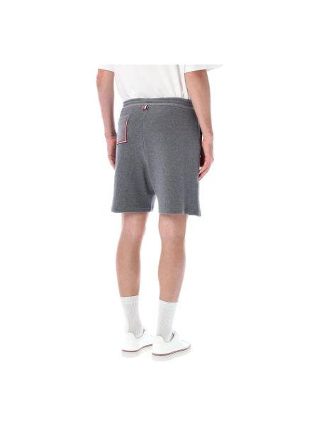 Pantalones cortos de algodón Thom Browne gris