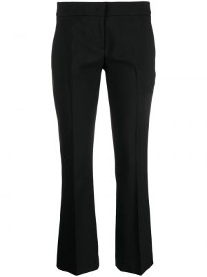 Spodnie z niską talią Blumarine czarne