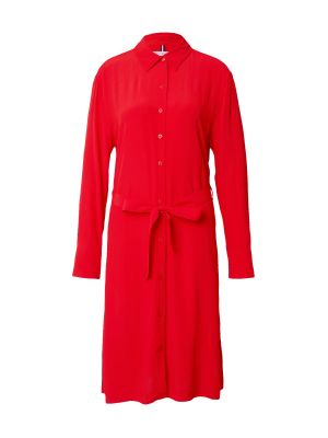Robe chemise Tommy Hilfiger rouge