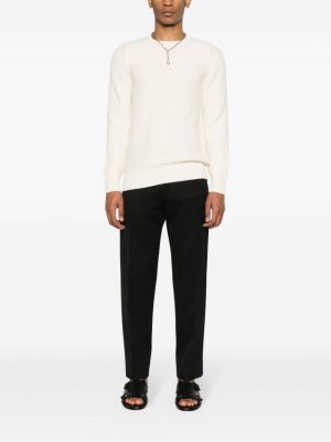 Sweter bawełniany Dunhill biały