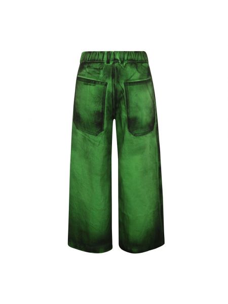 Pantalones rectos Melitta Baumeister verde