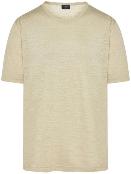 T-shirt à motif mélangé Barba beige