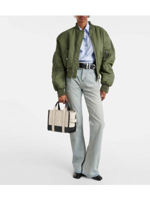 Kožna shopper torbica Marc Jacobs bijela