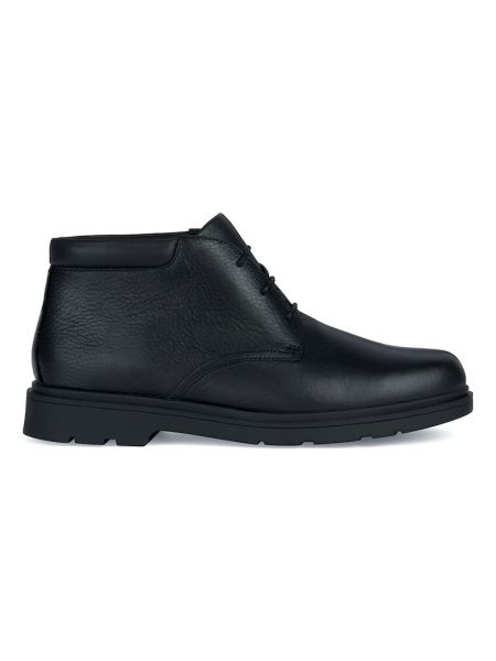 Кожаные ботинки Geox черные