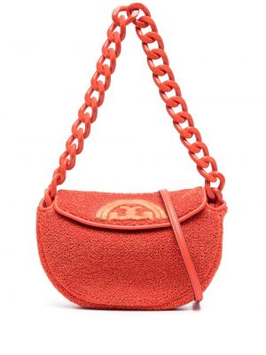 Чанта за ръка Tory Burch оранжево