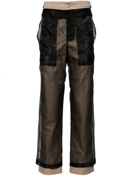 Reverzibilne ravne hlače Feng Chen Wang