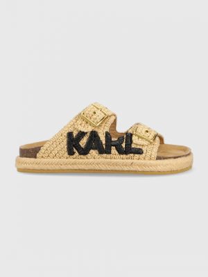 Papucs Karl Lagerfeld - bézs