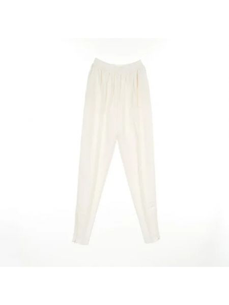 Spodnie Celine Vintage białe