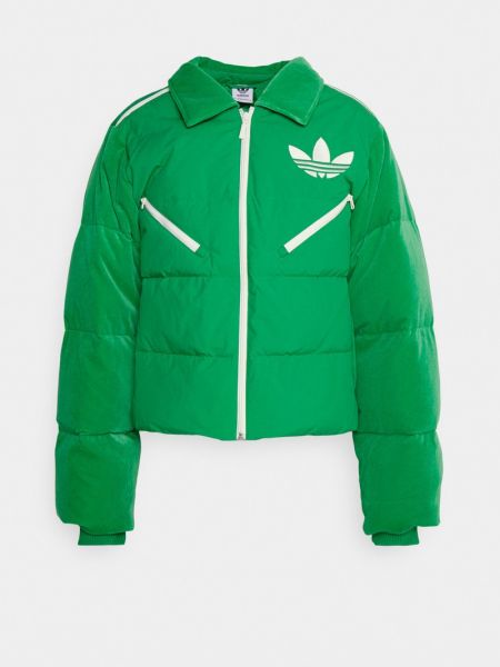 Kurtka puchowa Adidas Originals zielona