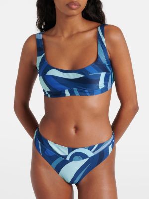 Bikini cu imagine Pucci albastru