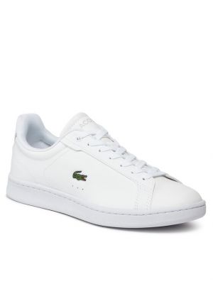 Białe sneakersy Lacoste