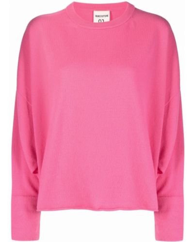 Jersey de tela jersey Semicouture rosa