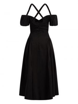 Midi šaty Markarian černé