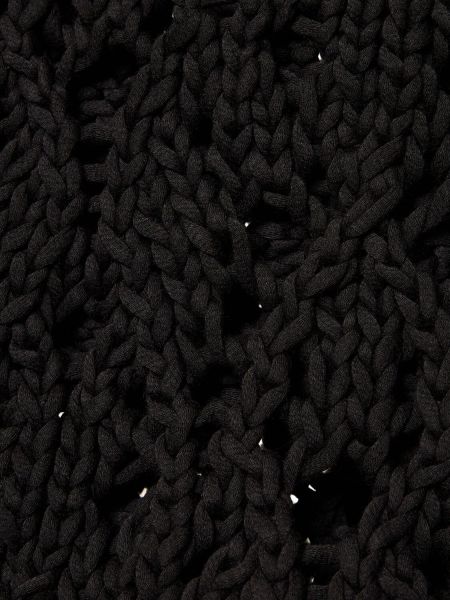 Džemper kratki rukavi Brunello Cucinelli crna