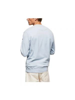 Sweter z okrągłym dekoltem Pepe Jeans niebieski